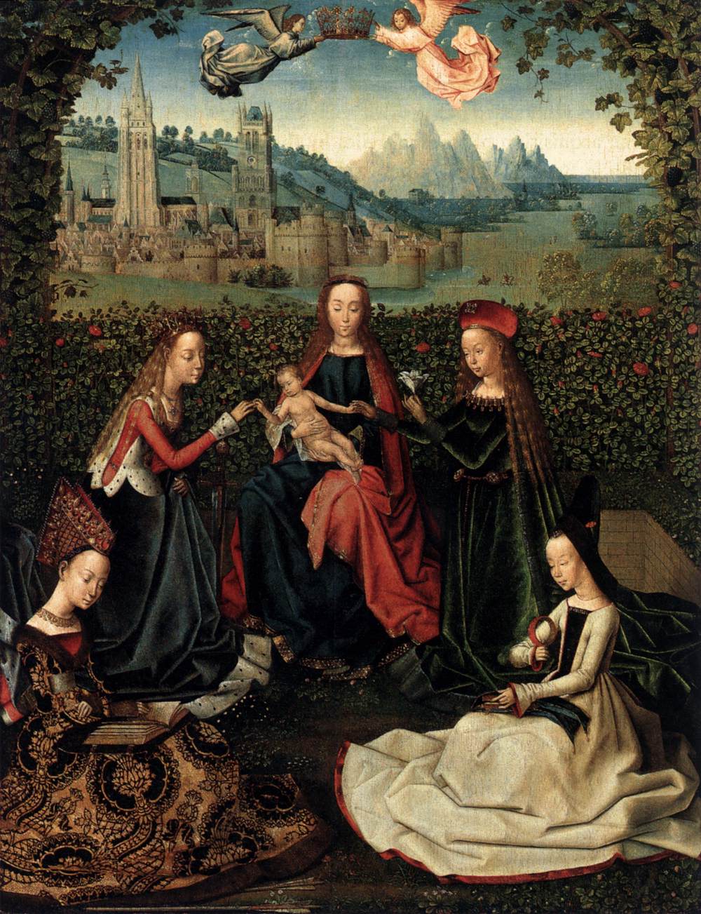 The Virgin of the Rose Garden