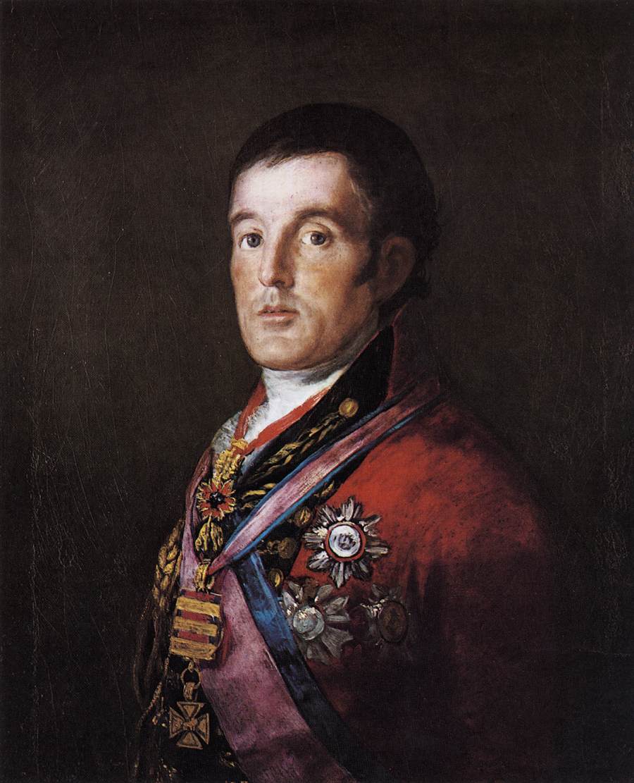 Porträtt av hertigen av Wellington