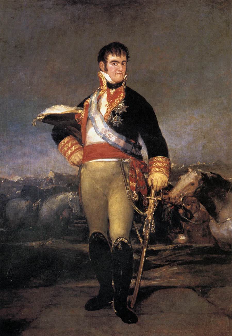 Porträtt av Fernando VII