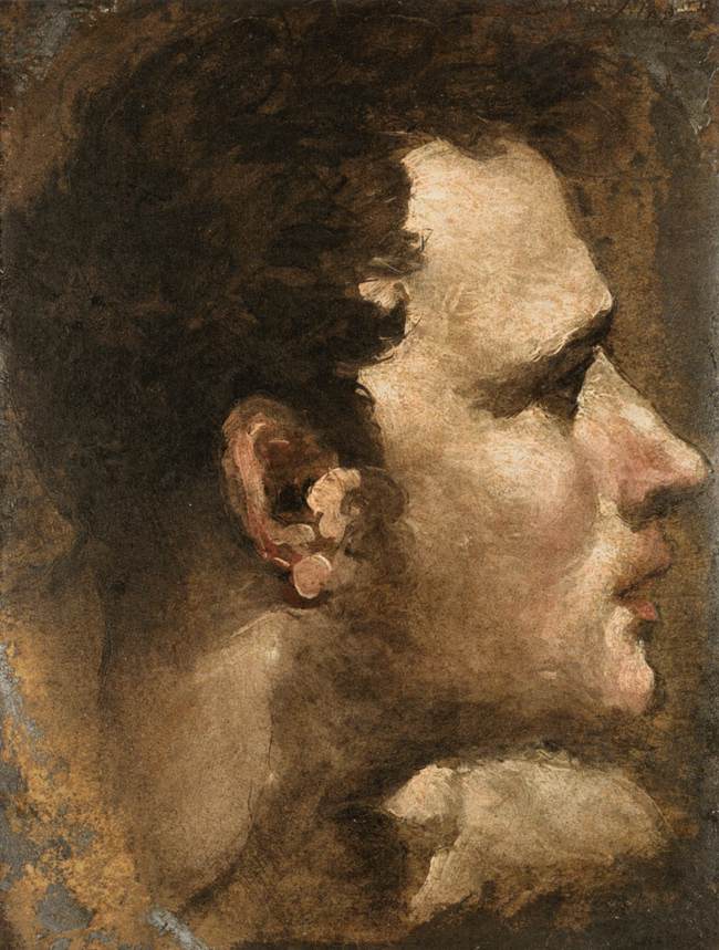 Head of a Young Man Seen in Profile