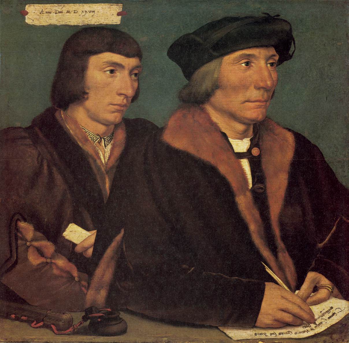 Double portrait de Sir Tomás Godsalve et de son fils Juan