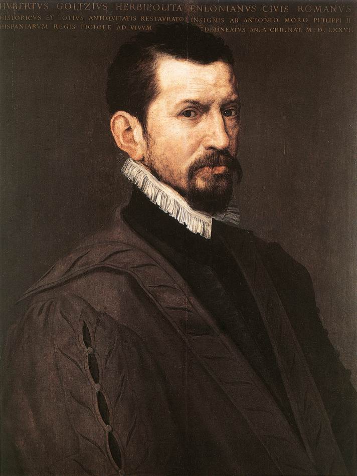 Retrato de Hubert Goltzius 