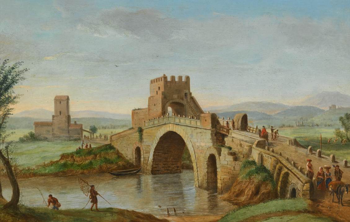 Rome: a View of the Salario Bridge