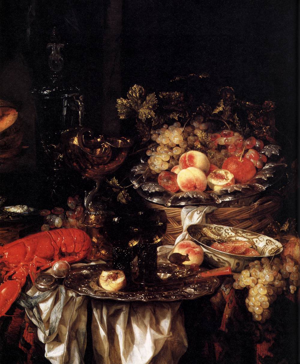 Still Life Banquet with a Mouse