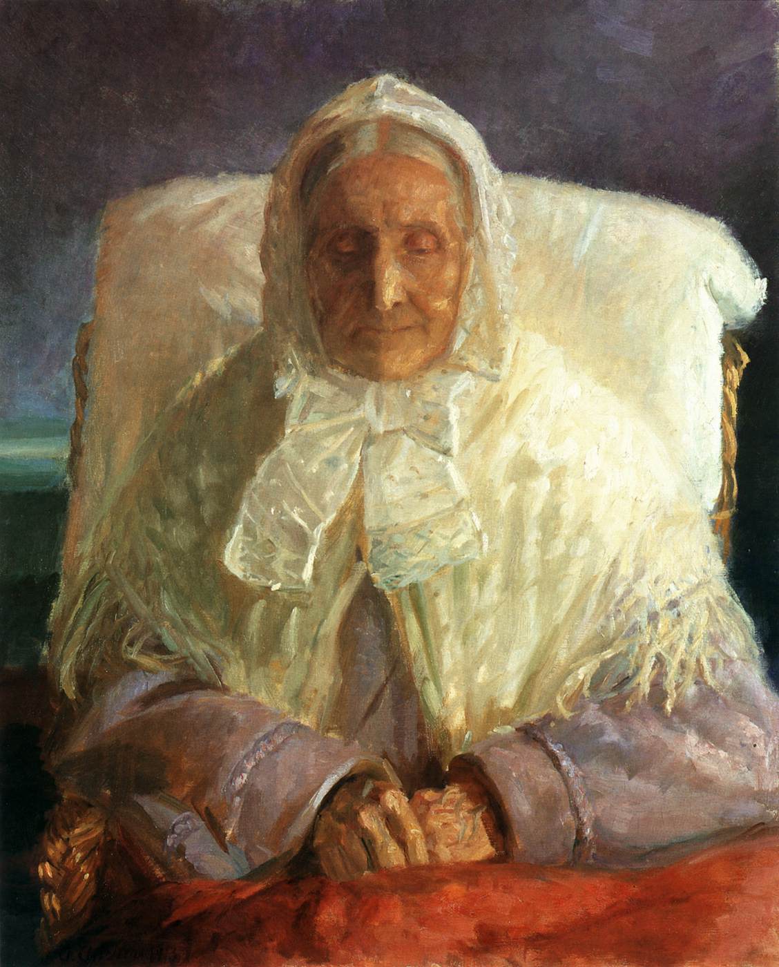 La mère de l'artiste, Ana Hedvig Brøndum