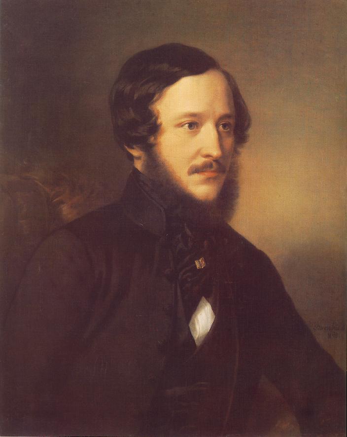 Portrait of József Eötvös