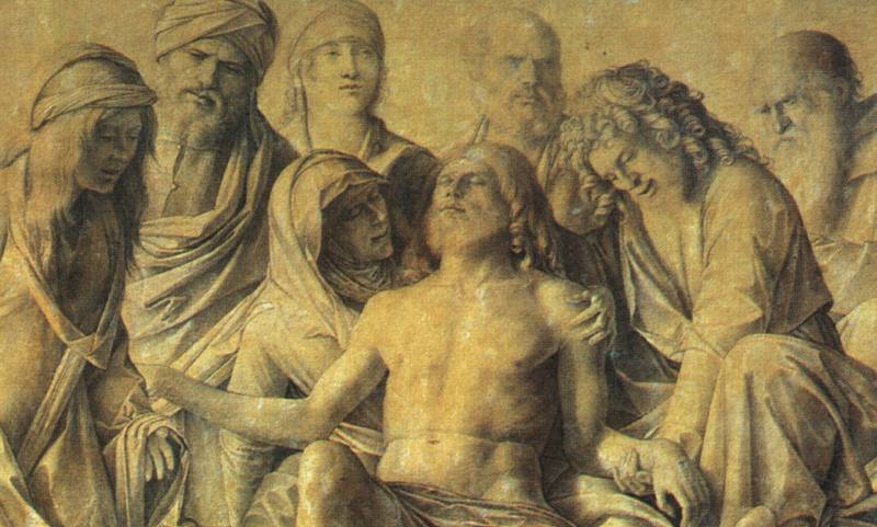 La lamentation du corps du Christ