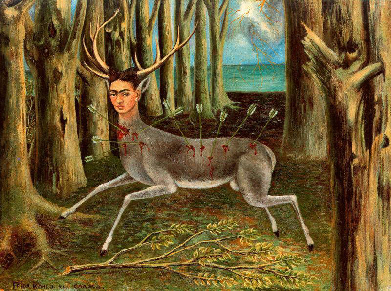 The wounded deer