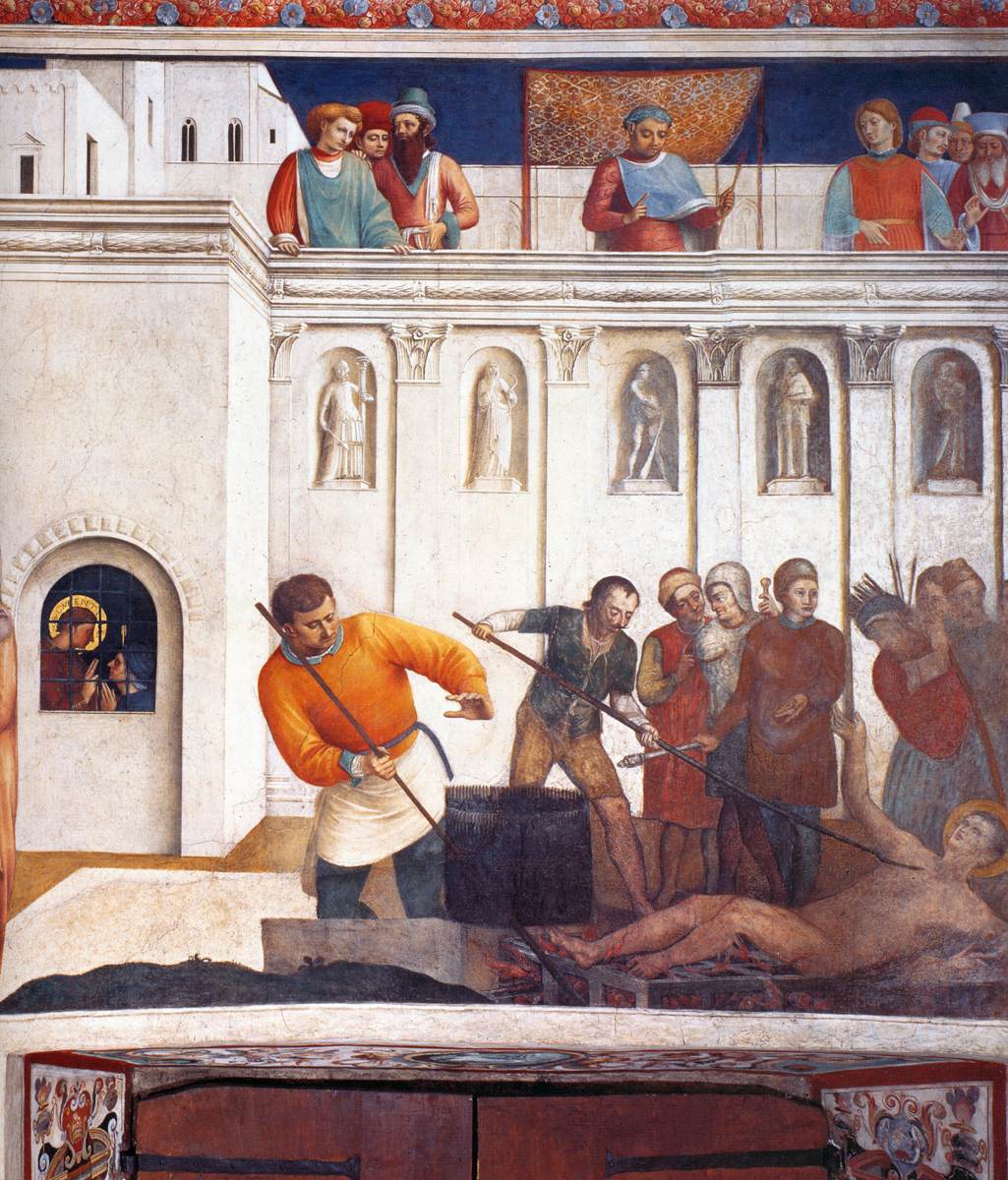 Le martyre de San Lorenzo