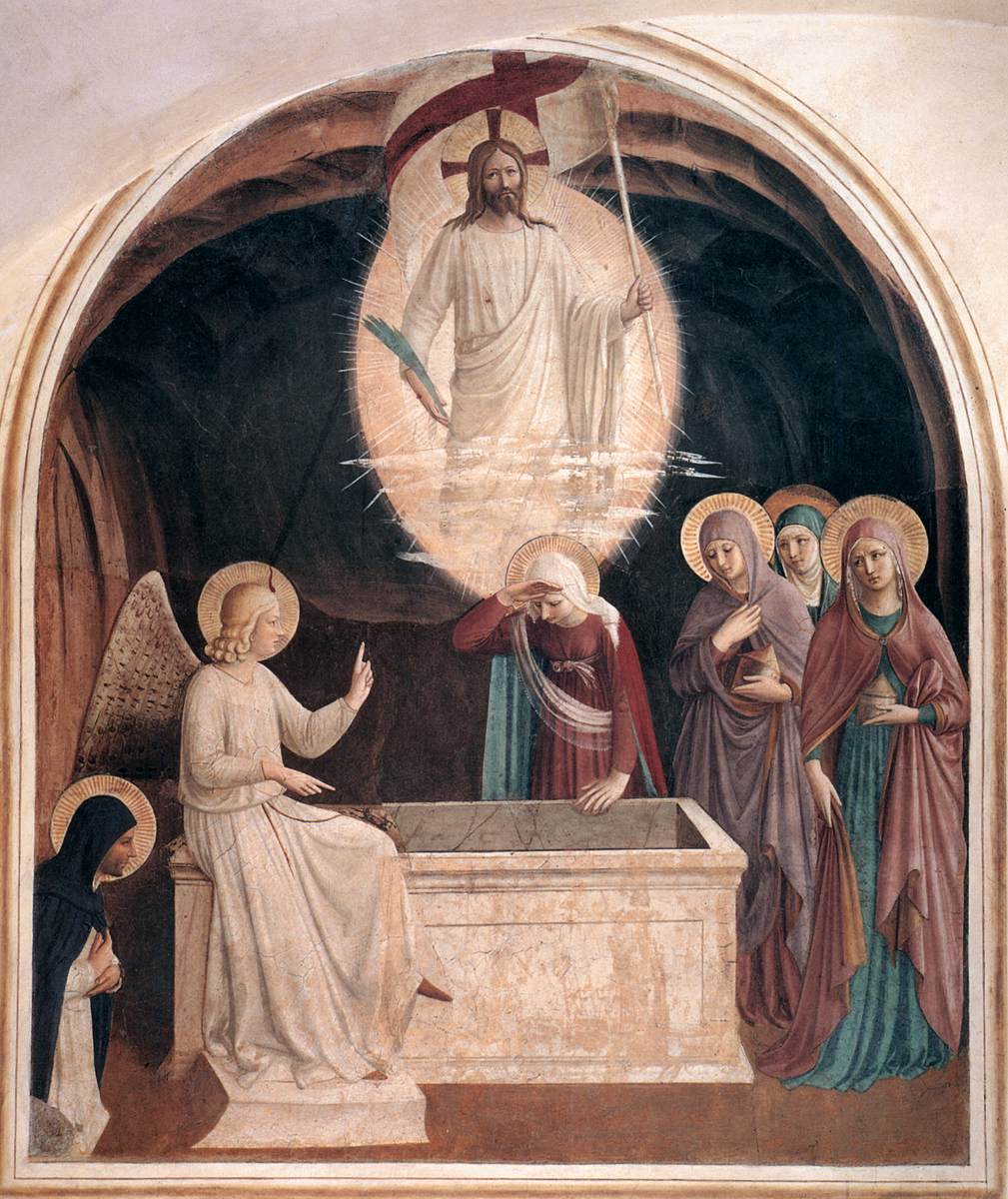 The Resurrection of Christ and Women in the Tomb (Cell 8)