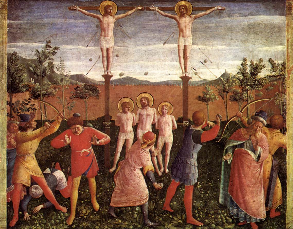 San Cosmas and San Damiano Crucifixed and Drugged