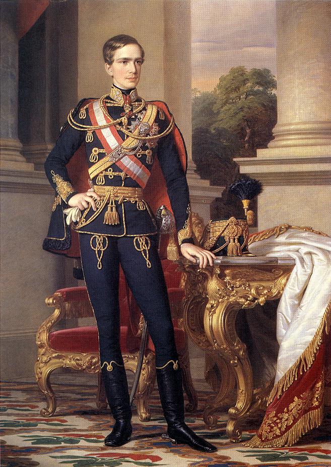 Portræt af kejser Franz José I