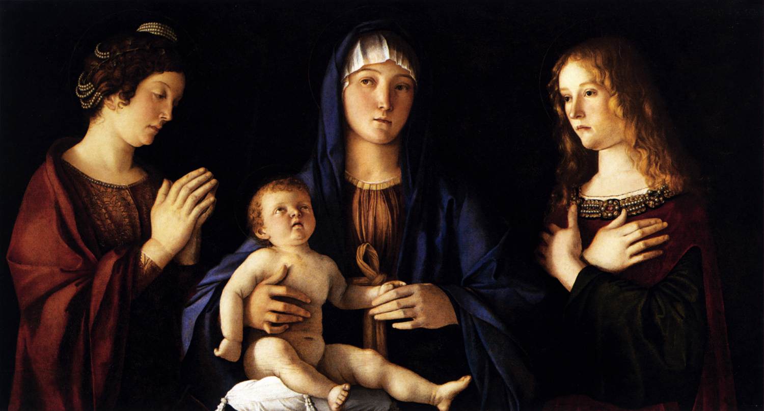 Madonna and Child with Two Saints (Sacra Conversazione)