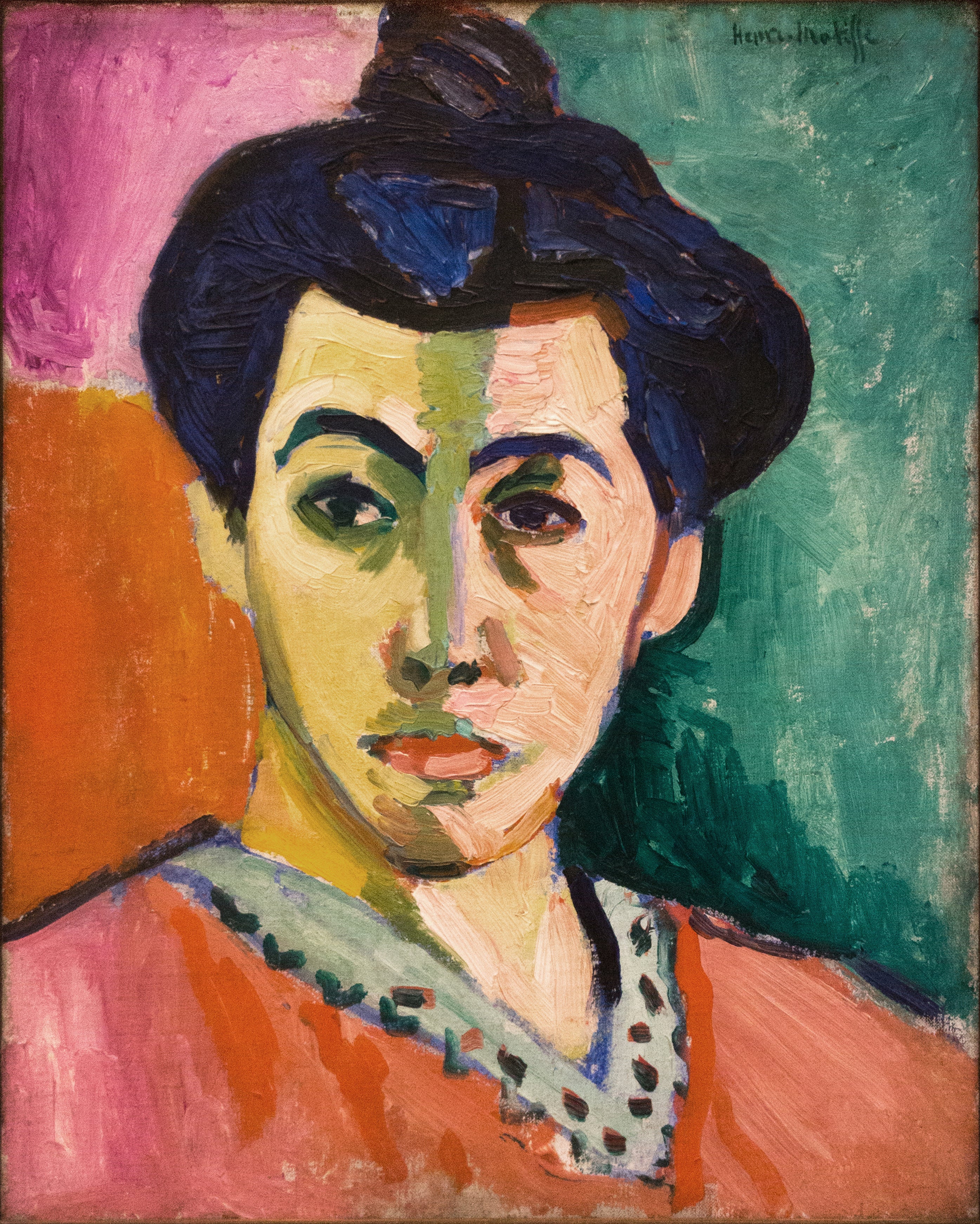 Madame Matisse (Green Stripe)