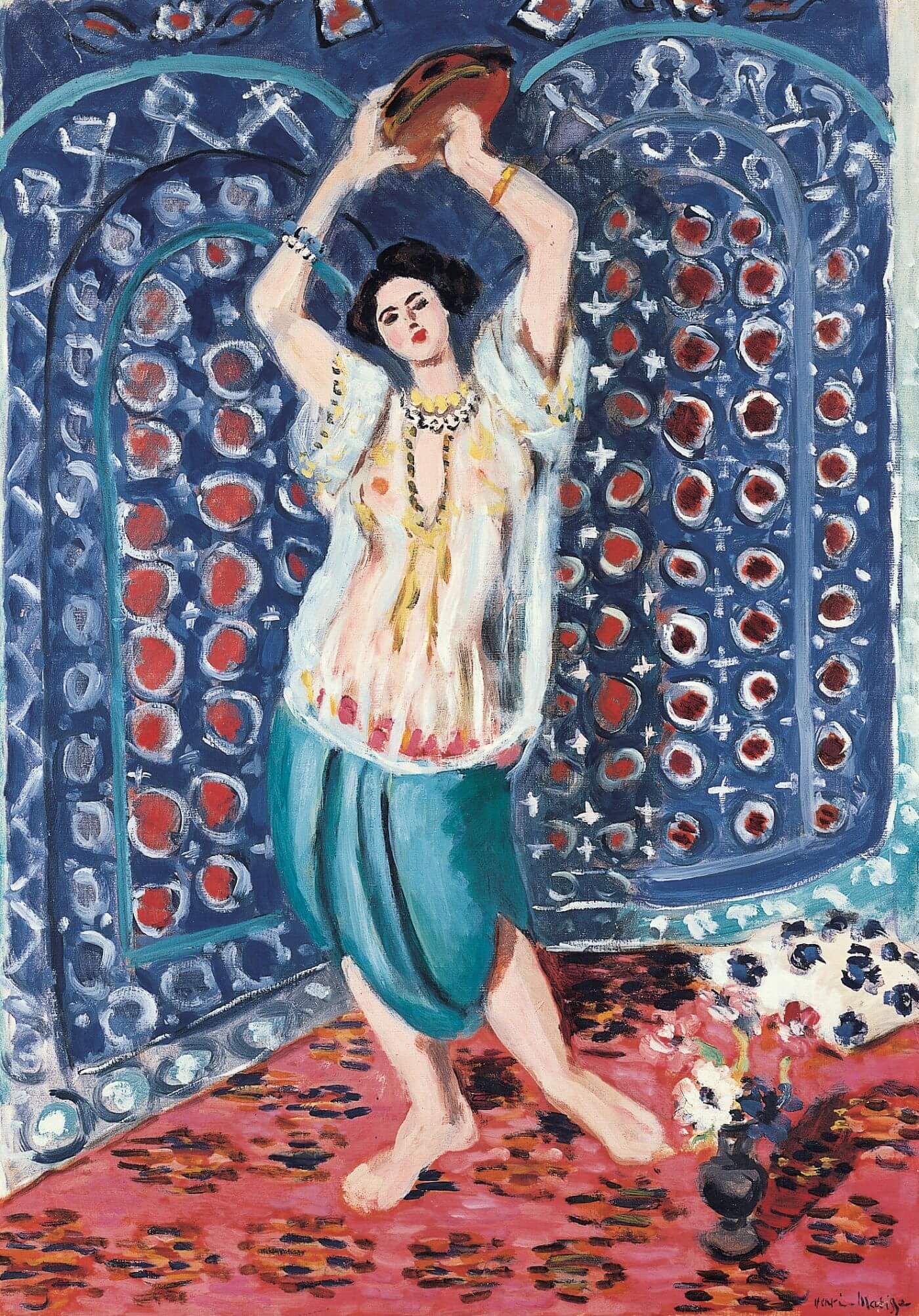 Odalisque with A Tambourine