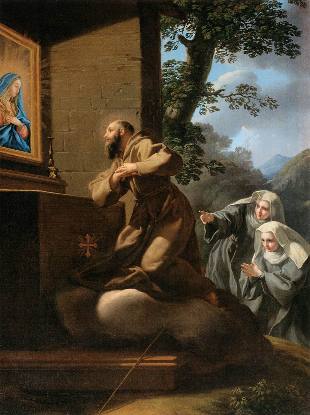 Saint Francis of Paola in Ecstasy