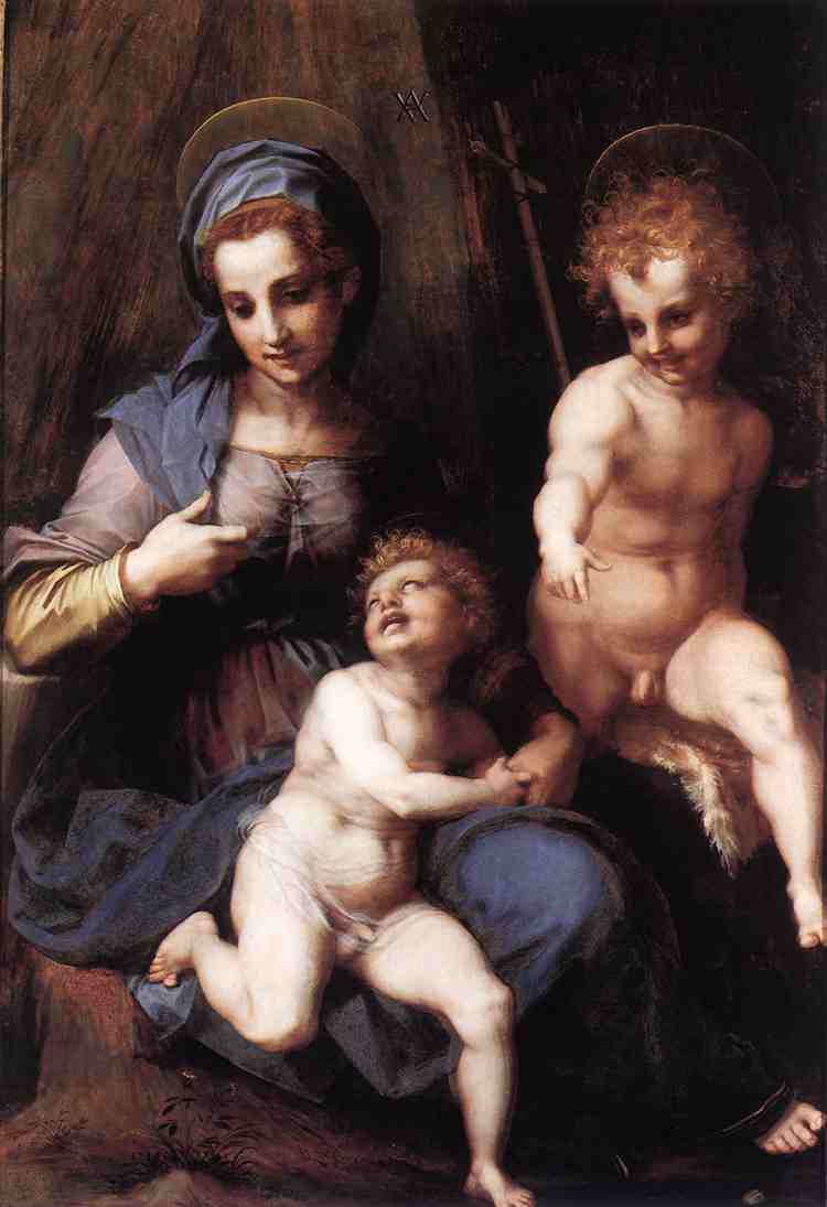 La Virgen y el Niño con El Joven San Juan