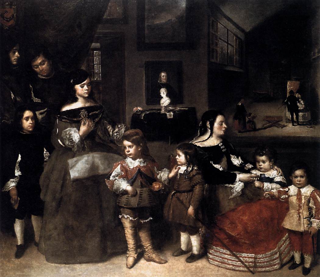 Kunstnerens familie