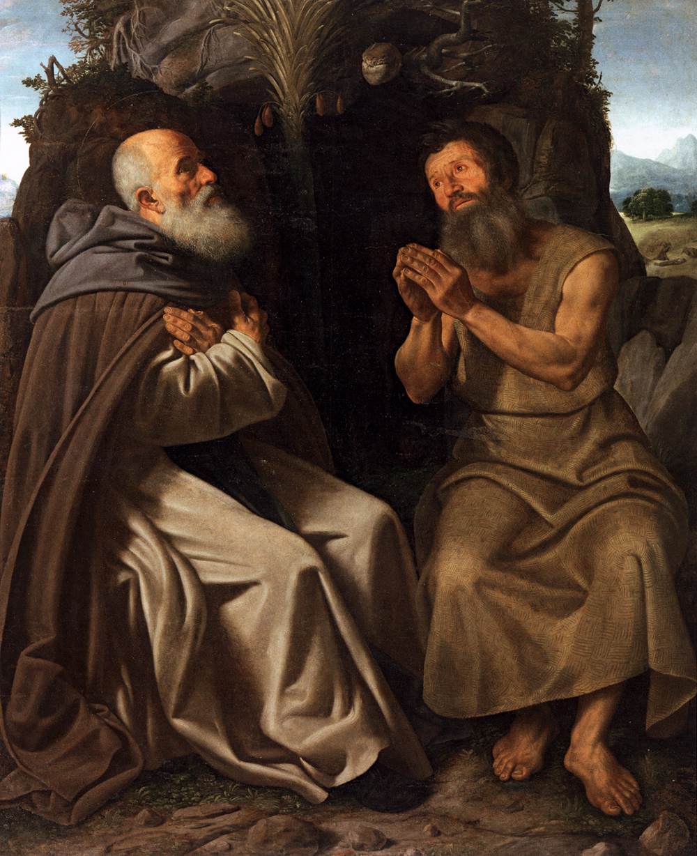 Saint Anthony Abbot and Saint Paul