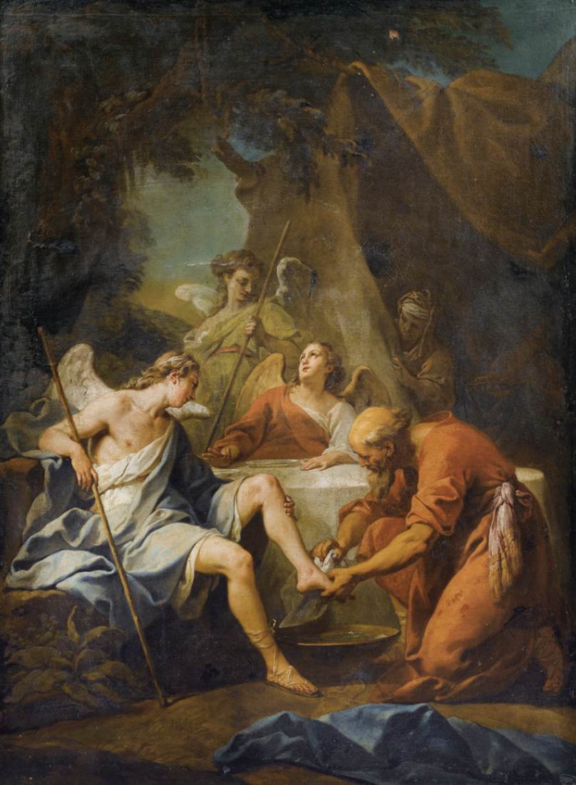 Abraham y Los Tres Ángeles