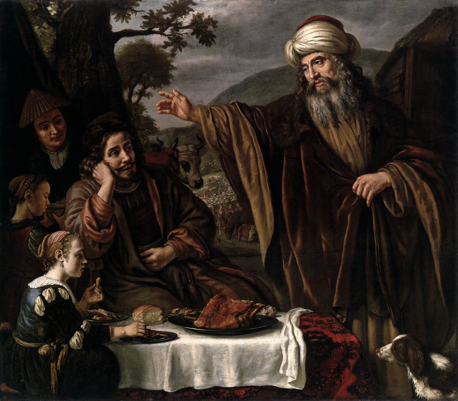 La separazione di Abraham dalla famiglia di Lot