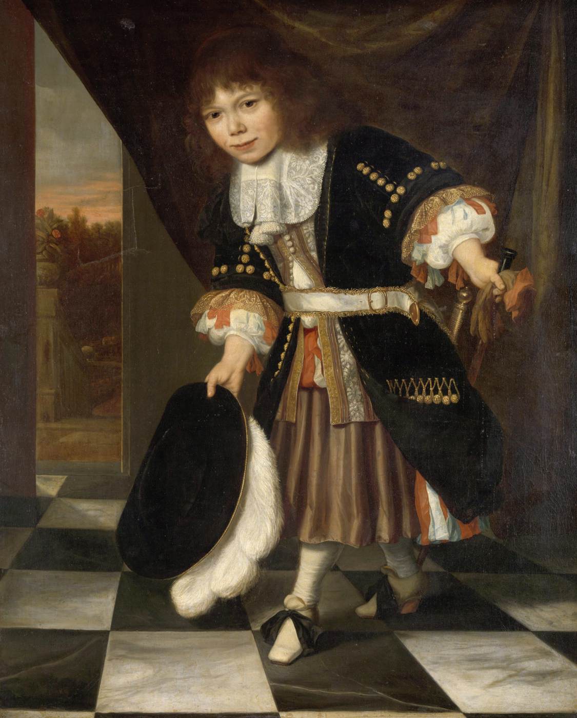 Portrait d'un enfant (le fils de l'amiral)