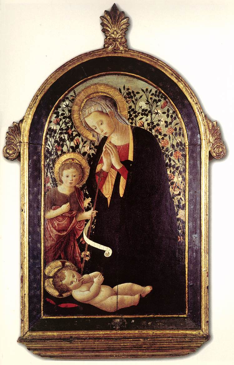 Adoration de l'enfant avec le jeune San Juan
