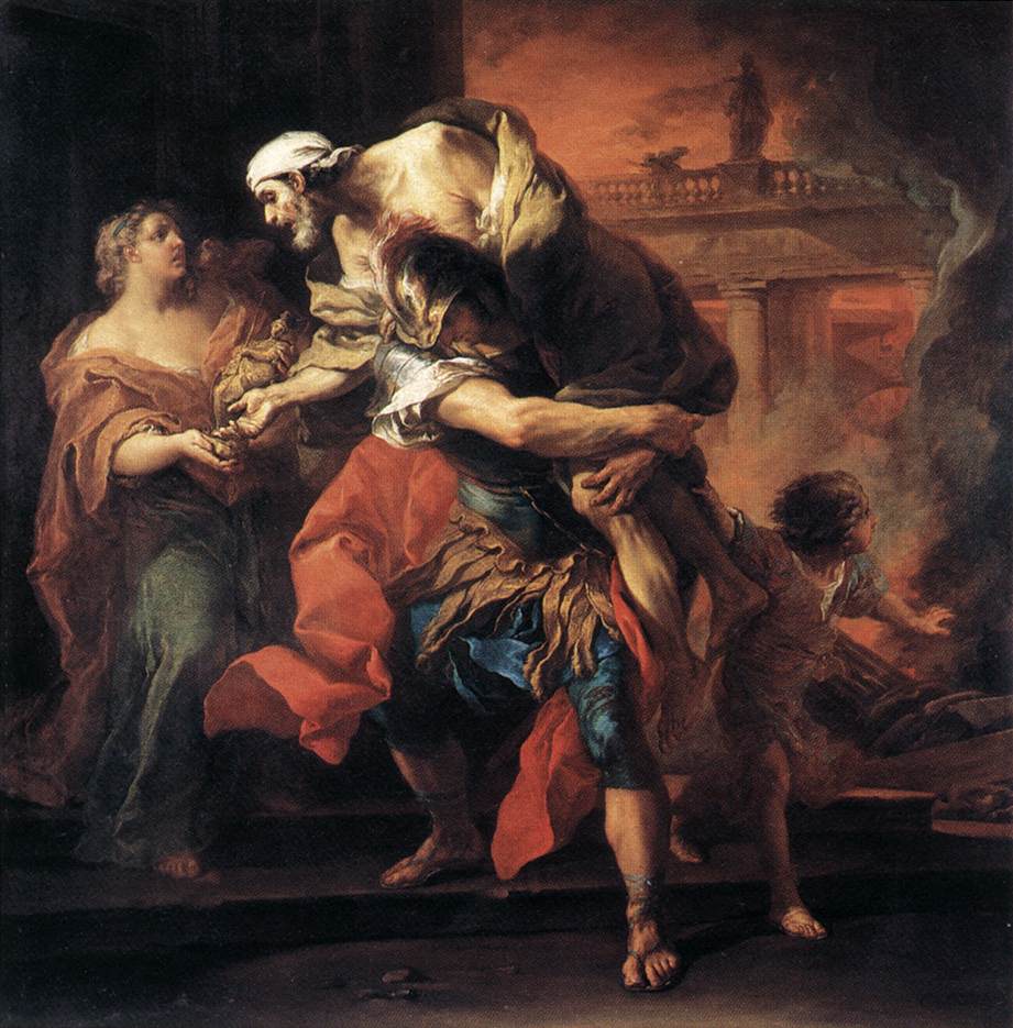 Aeneas Carrying Anchorage