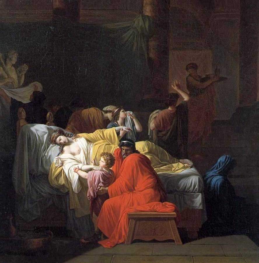 Alcestis's død