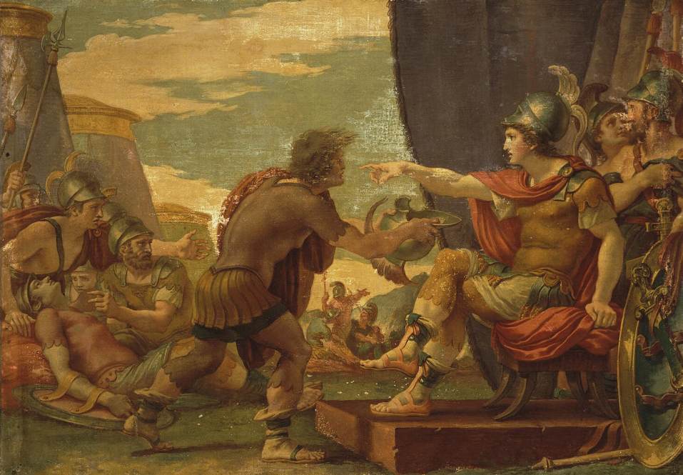 Alexander the Great Refuses to Drink Water