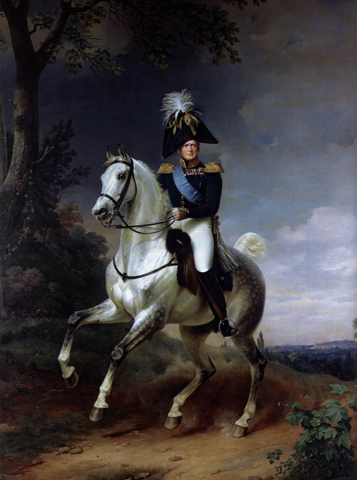Retrato Ecuestre de Alexander I