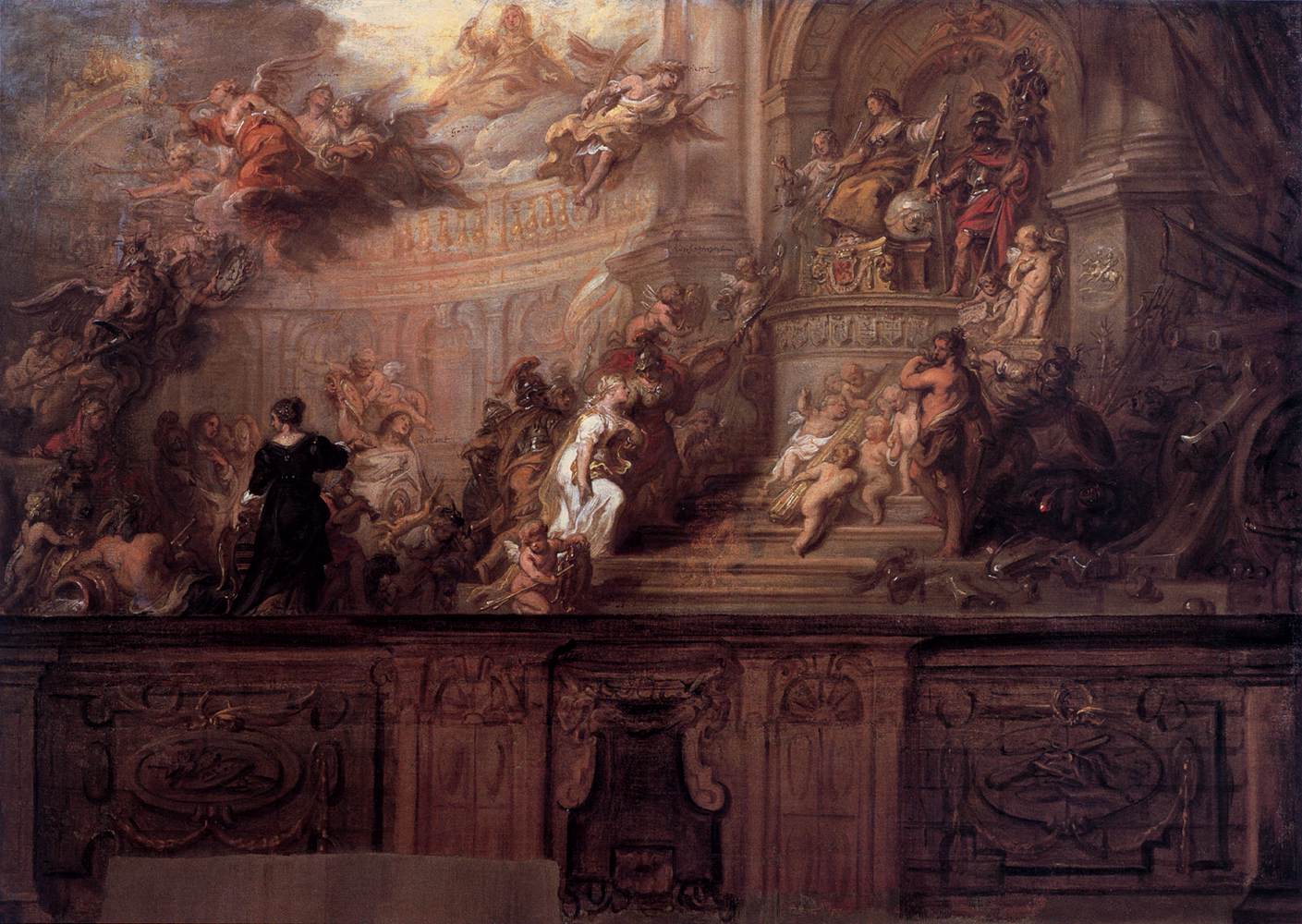 Allegory of the Entry of s-Hertogenbosch and Meierij to the Union of Utrecht