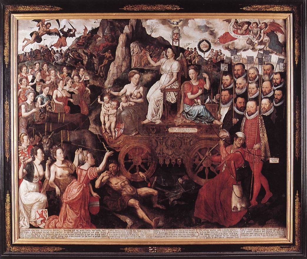 Allegory of La Paz 1577 in Los Campos Bajos