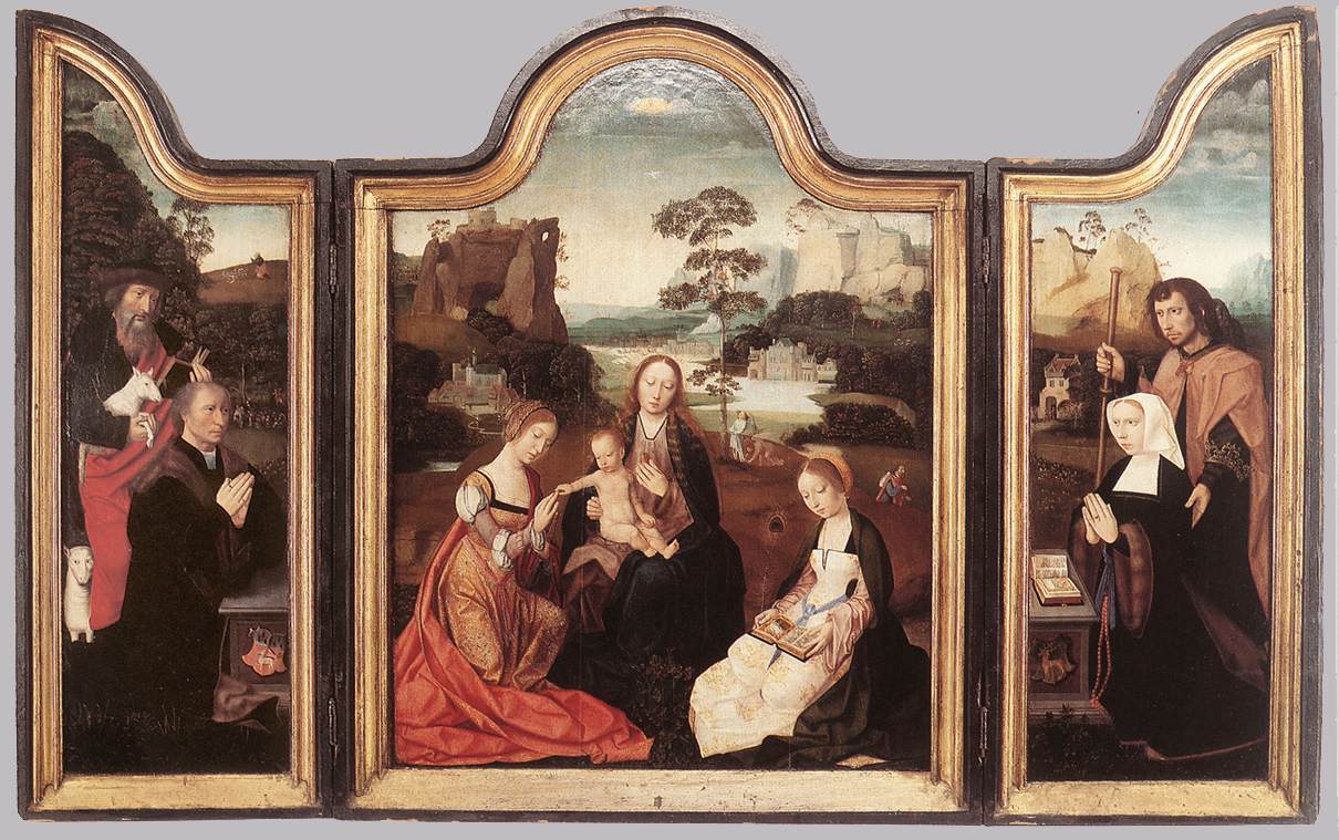 Virgin and Child with Saint Catherine and Saint Barbara