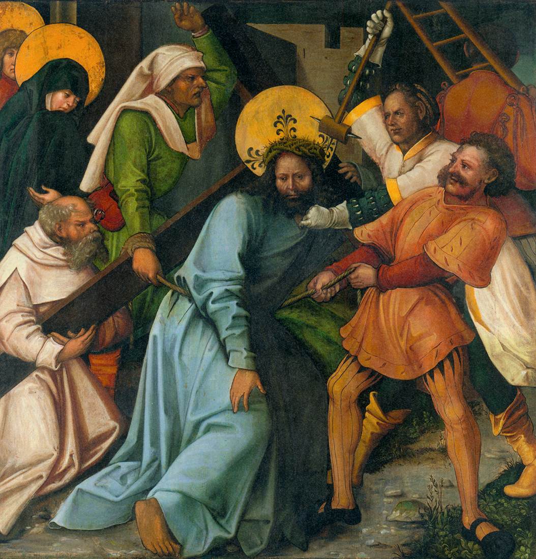 Cristo carregando a cruz (exterior)