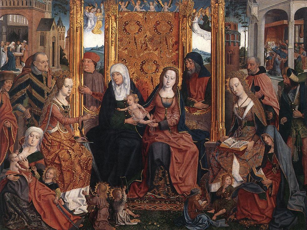 The Sacred Kinship Altarpiece (central panel)