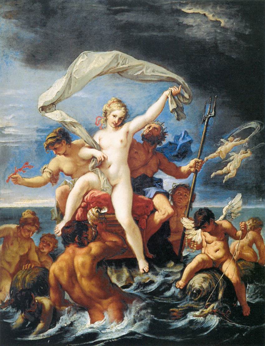 Neptun und Gastgeber