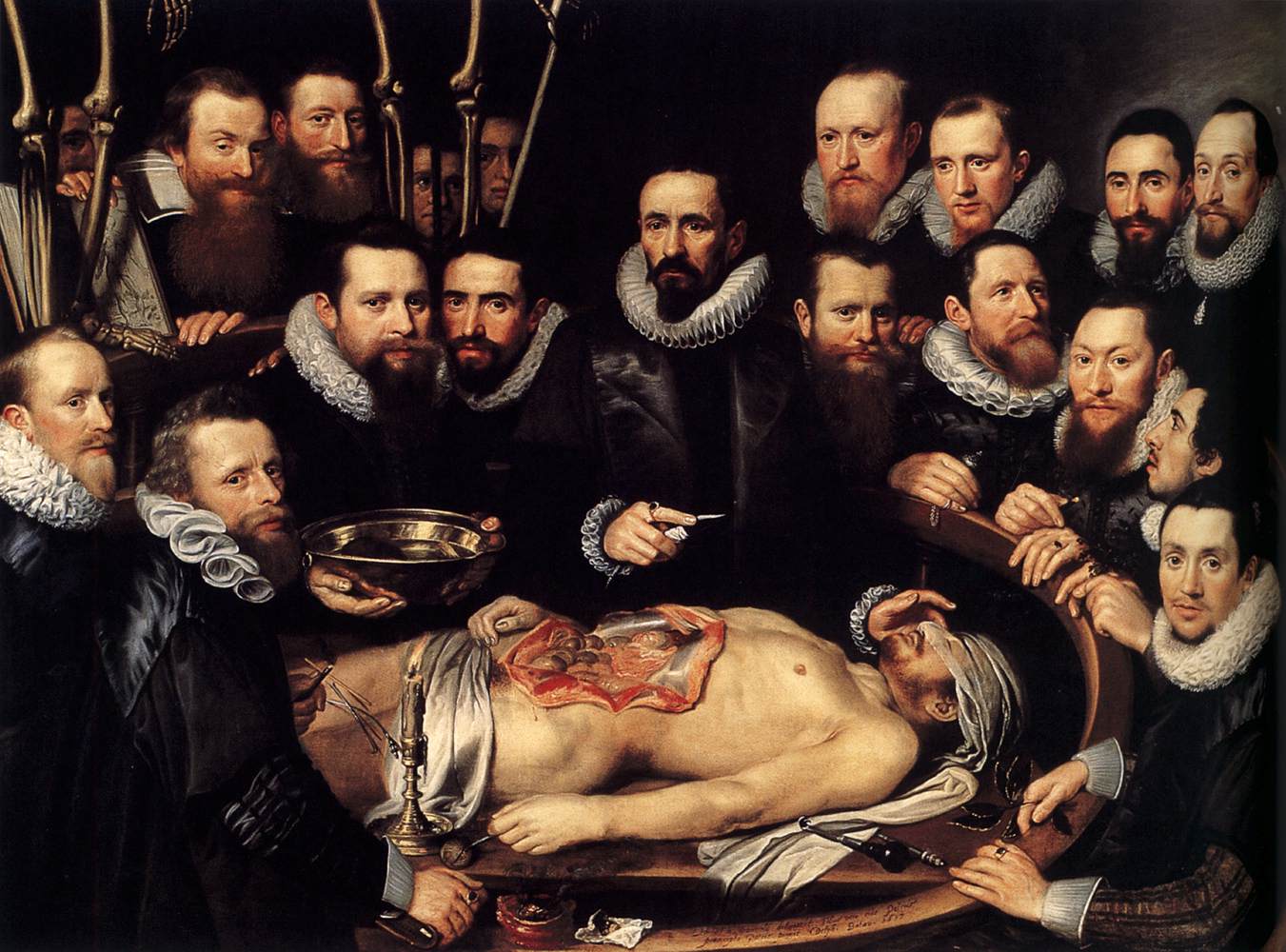 Lezione di anatomia del dottor Van Der Meer