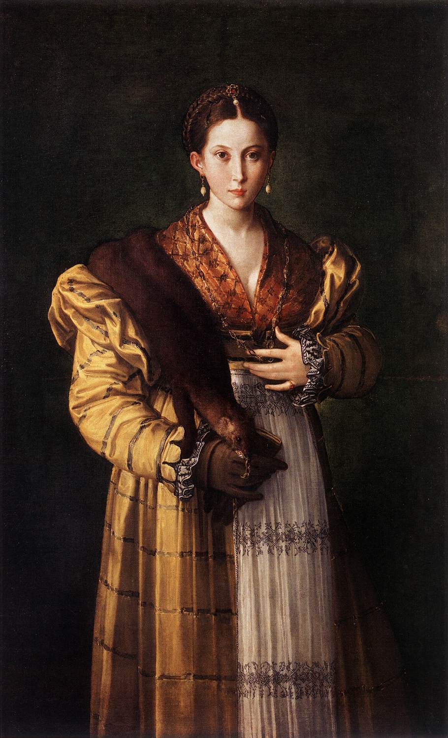 Portrait of a young lady