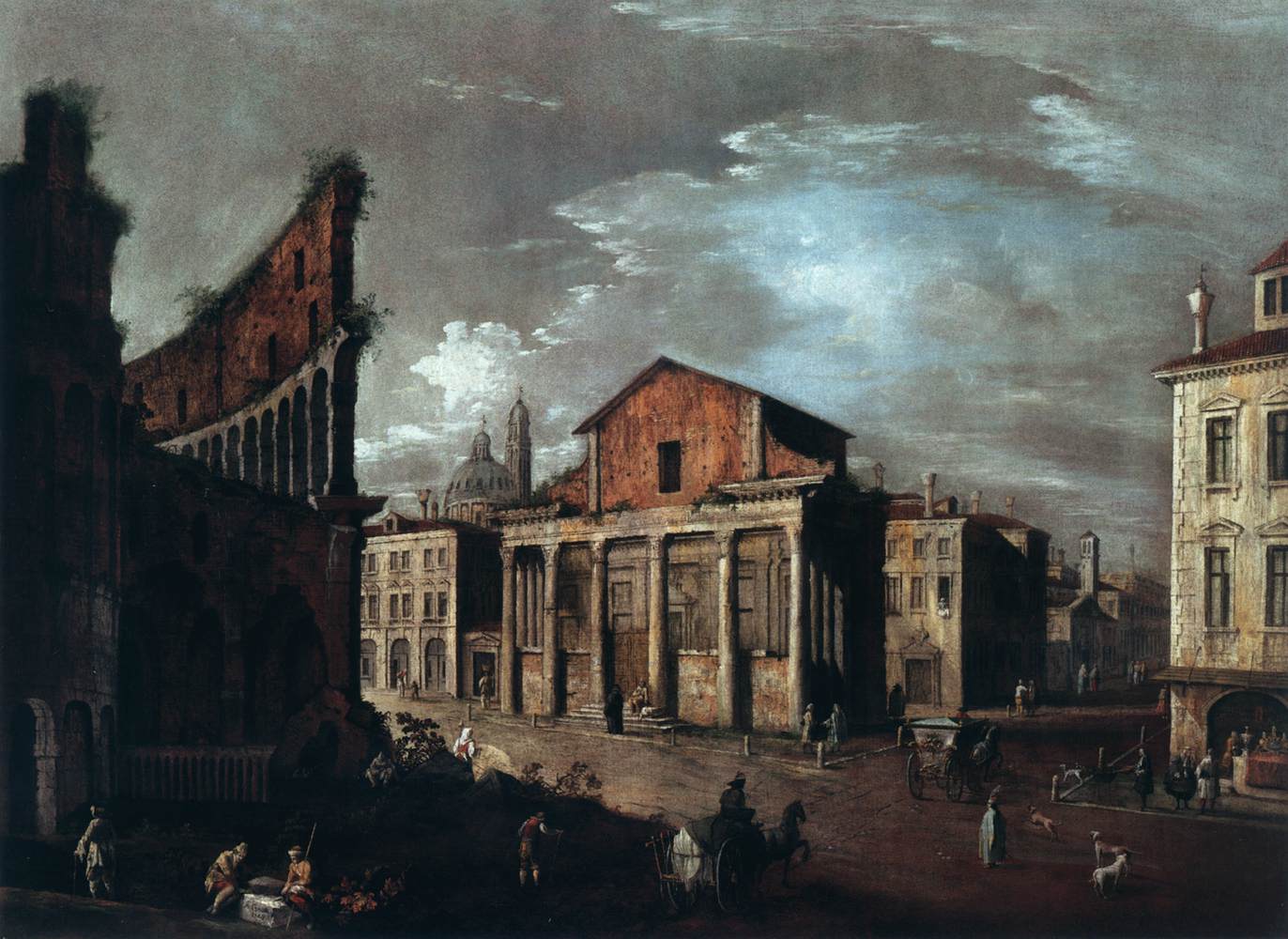 Temple d'Antonino et Faustina à Rome