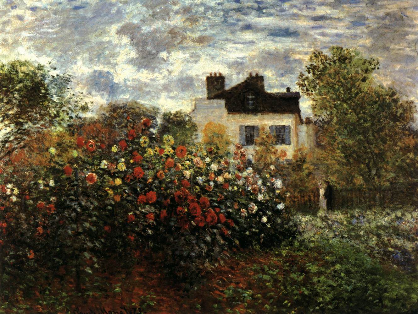 Argentuil'de Monet Garden