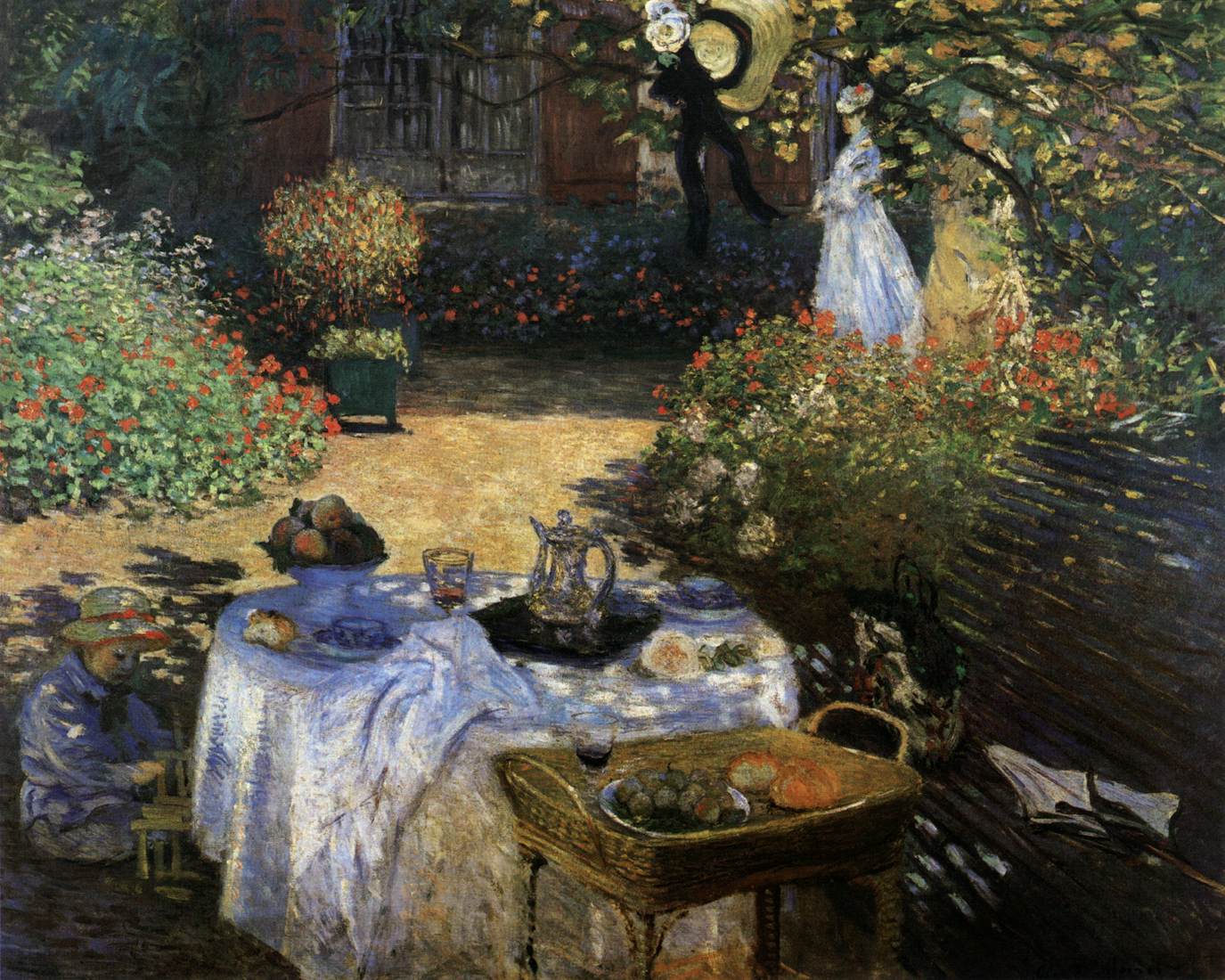 O Almoço (O Jardim de Monet em Argenteuil) 