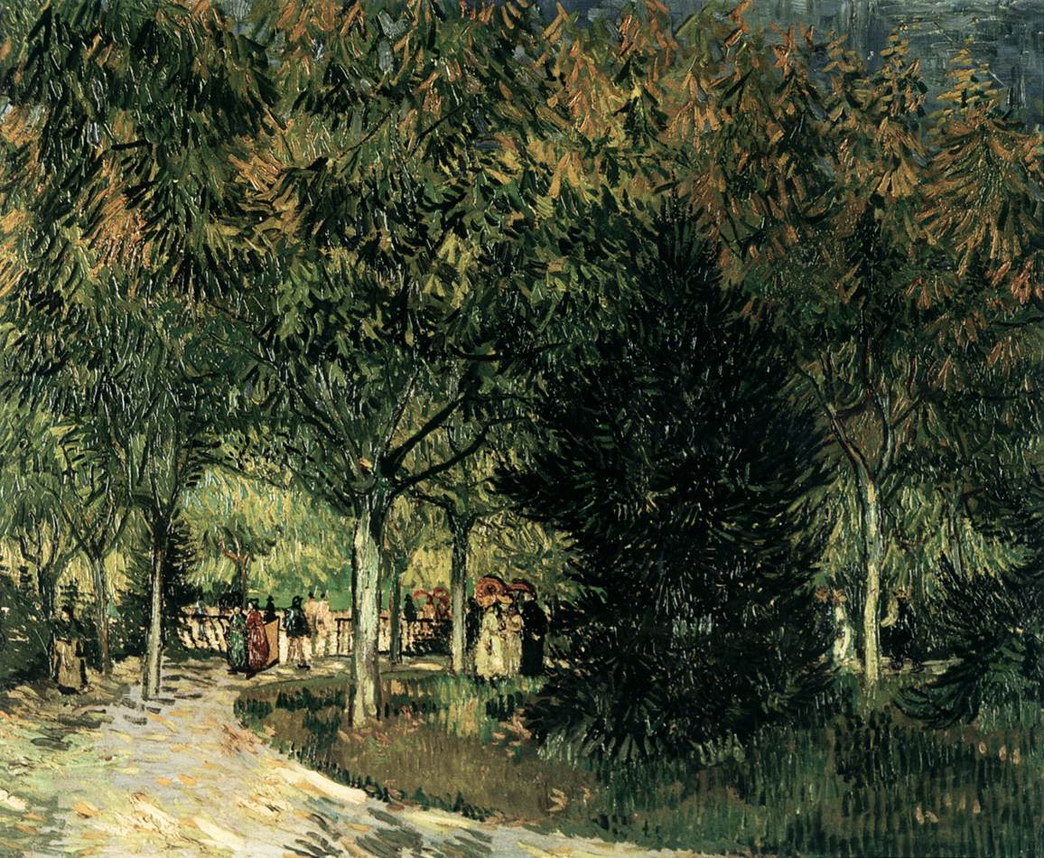 A Lane in the Public Garden in Arles