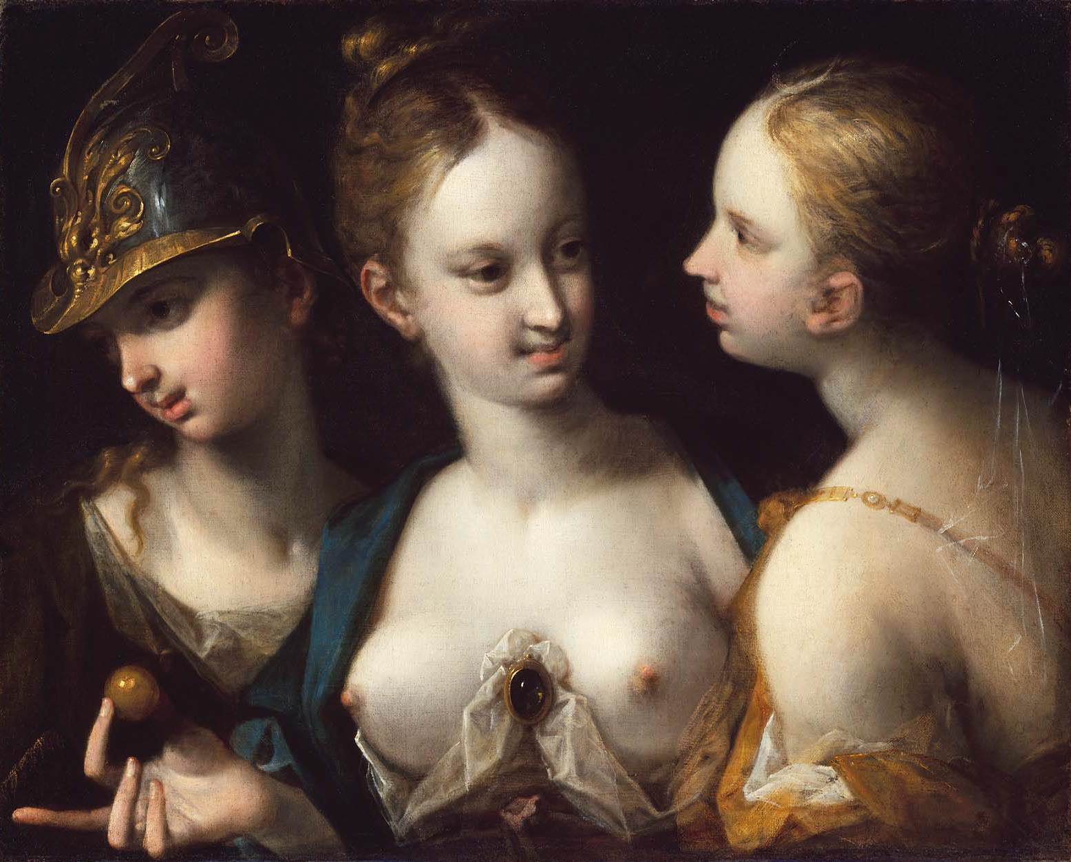 Pallas Athena, Venus und Juno