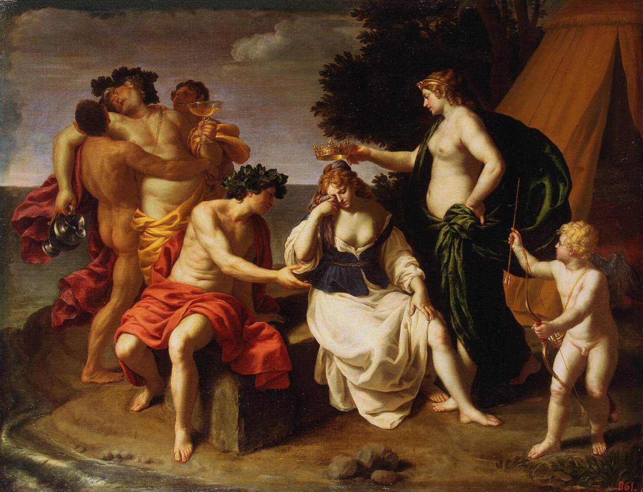 Bacchus和Ariadna