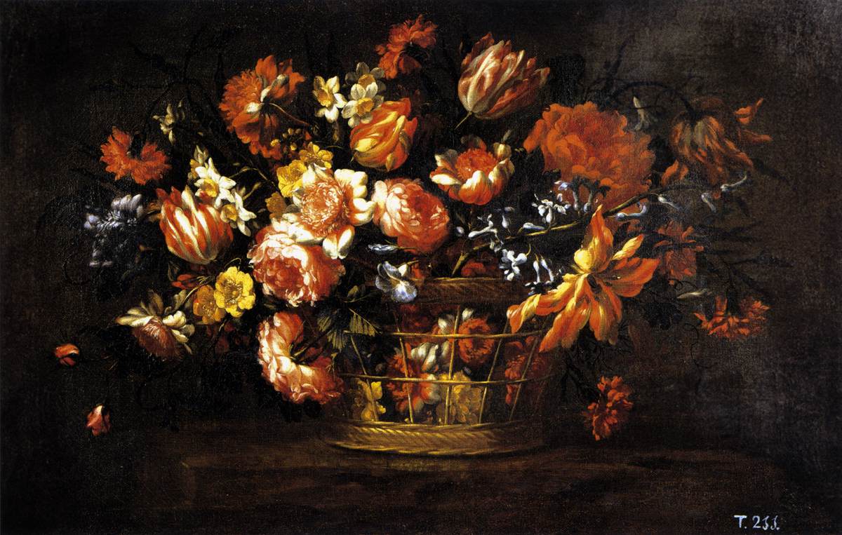 Cestino di fiori