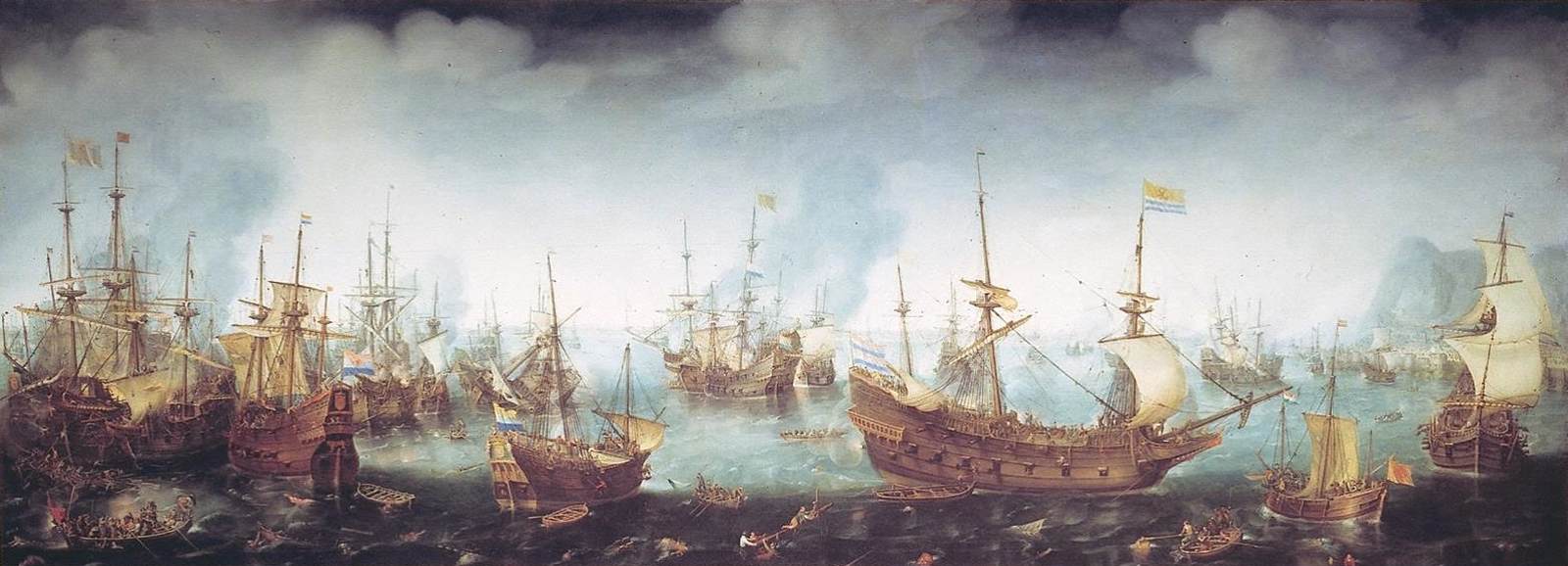 A Batalha de Gibraltar, 25 de abril de 1607