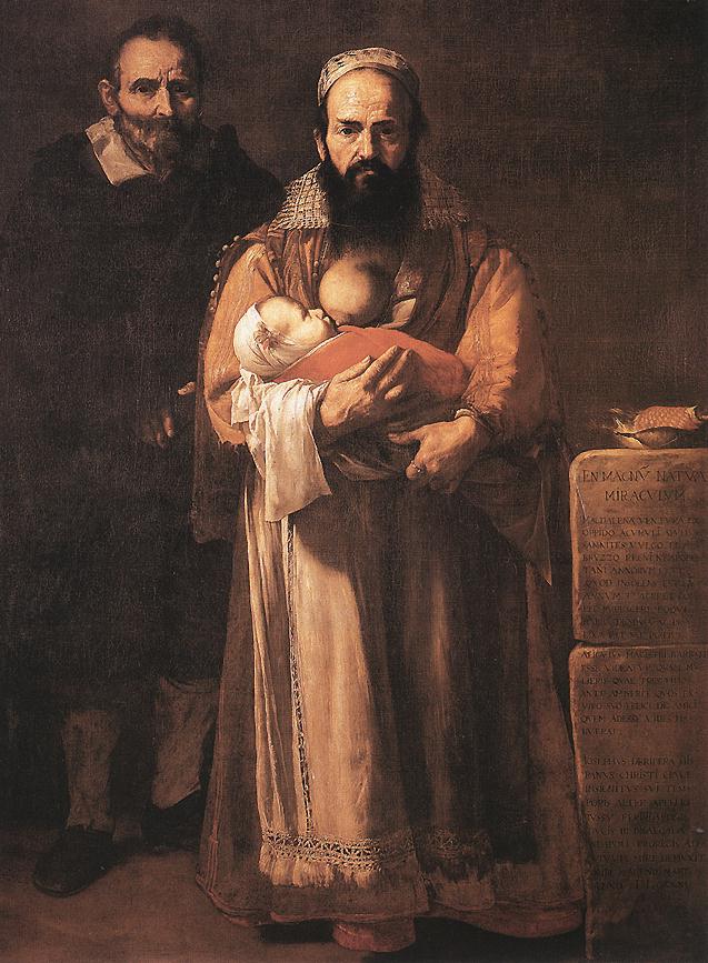 Magdalena Ventura med sin mand og søn