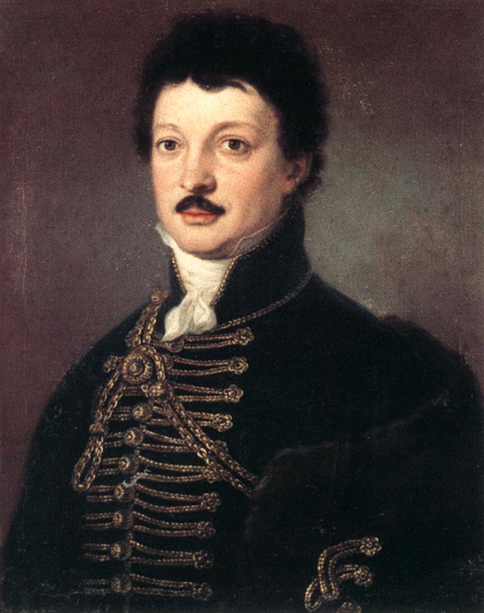 Portret van de dichter Daniel Berzsenyi