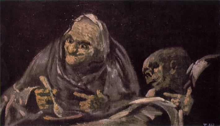 two women eating